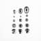 John Bead Round & Oval Acrylic Flatback Rhinestones in Box